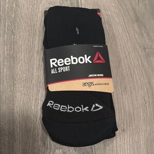 Reebok Black Socks Size M